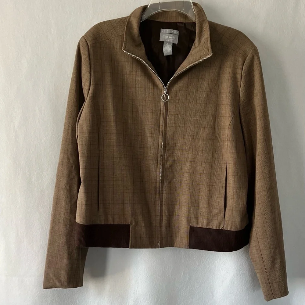 Old Navy Size XL Brown/Red Lined Outerwear Jacket. - Picture 15 of 15